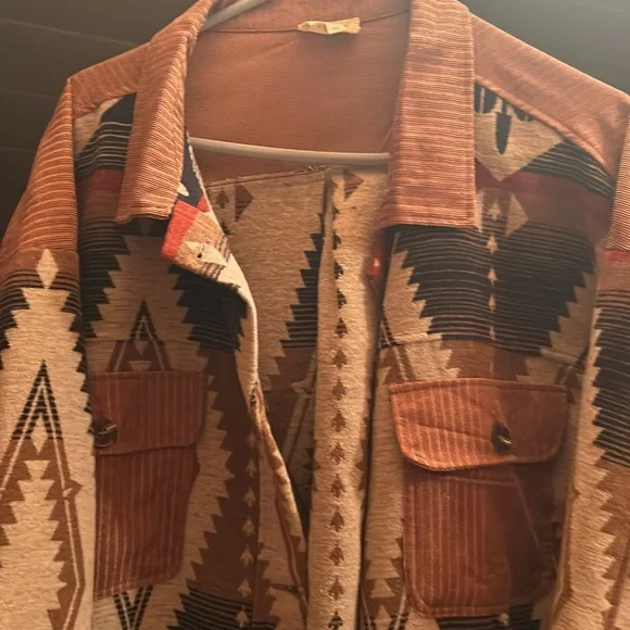 NEW|No Tags|Never Worn|Western print Shacket| New-No Tags| 1X| - Picture 4 of 7